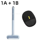 Pet Hair Removal Set Tool Reusable Static Removal Gloves Double-Sided Grooming Gloves Remove Dog Cat Fur Hair for Carpets Sofa - Image 11