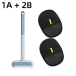 Pet Hair Removal Set Tool Reusable Static Removal Gloves Double-Sided Grooming Gloves Remove Dog Cat Fur Hair for Carpets Sofa - Image 14