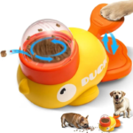 Dog Food Feeder Cartoon Duck Design Pet Snack Puzzle Feeder Anti-Slip Puppy Automatic Dog Cat Food Dispenser Toy - Image 3