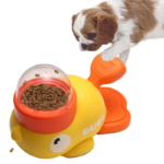 Dog Food Feeder Cartoon Duck Design Pet Snack Puzzle Feeder Anti-Slip Puppy Automatic Dog Cat Food Dispenser Toy - Image 6