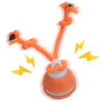 Cat Dog Interactive Ball Toy Automatic Rolling Ball Faux Tail Rechargeable Smart Pet Electric Toy Dog Cat Training Imitate Mouse - Image 6