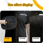 Pet Hair Removal Set Tool Reusable Static Removal Gloves Double-Sided Grooming Gloves Remove Dog Cat Fur Hair for Carpets Sofa - Image 3