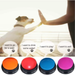 Pet Button Color Voice Recording Button, Dog Buttons for Communication Pet Training Buzzer, 30 Second Record - Image 5